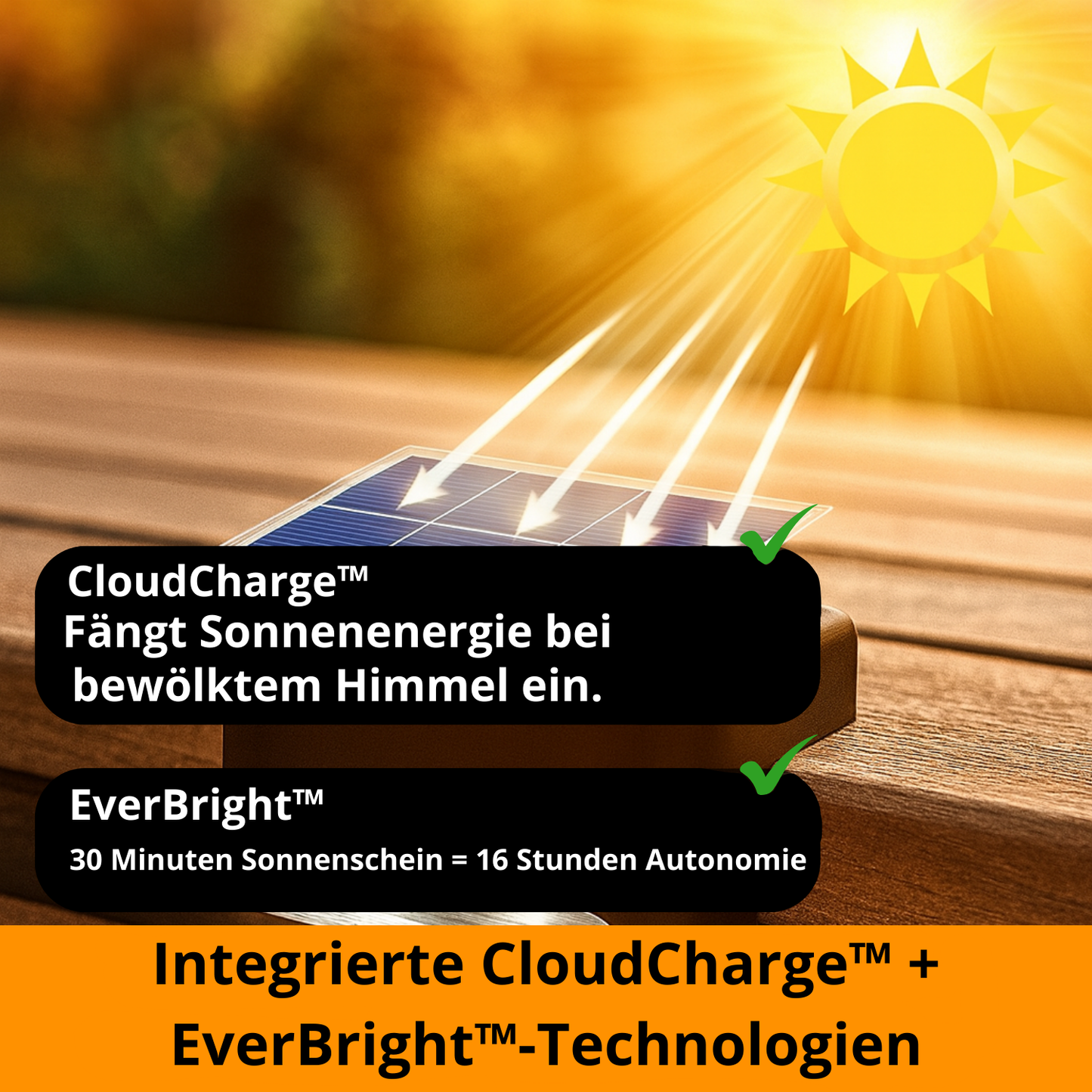 LumiStep PRO – Kabellose, intelligente Solar-Außenbeleuchtung