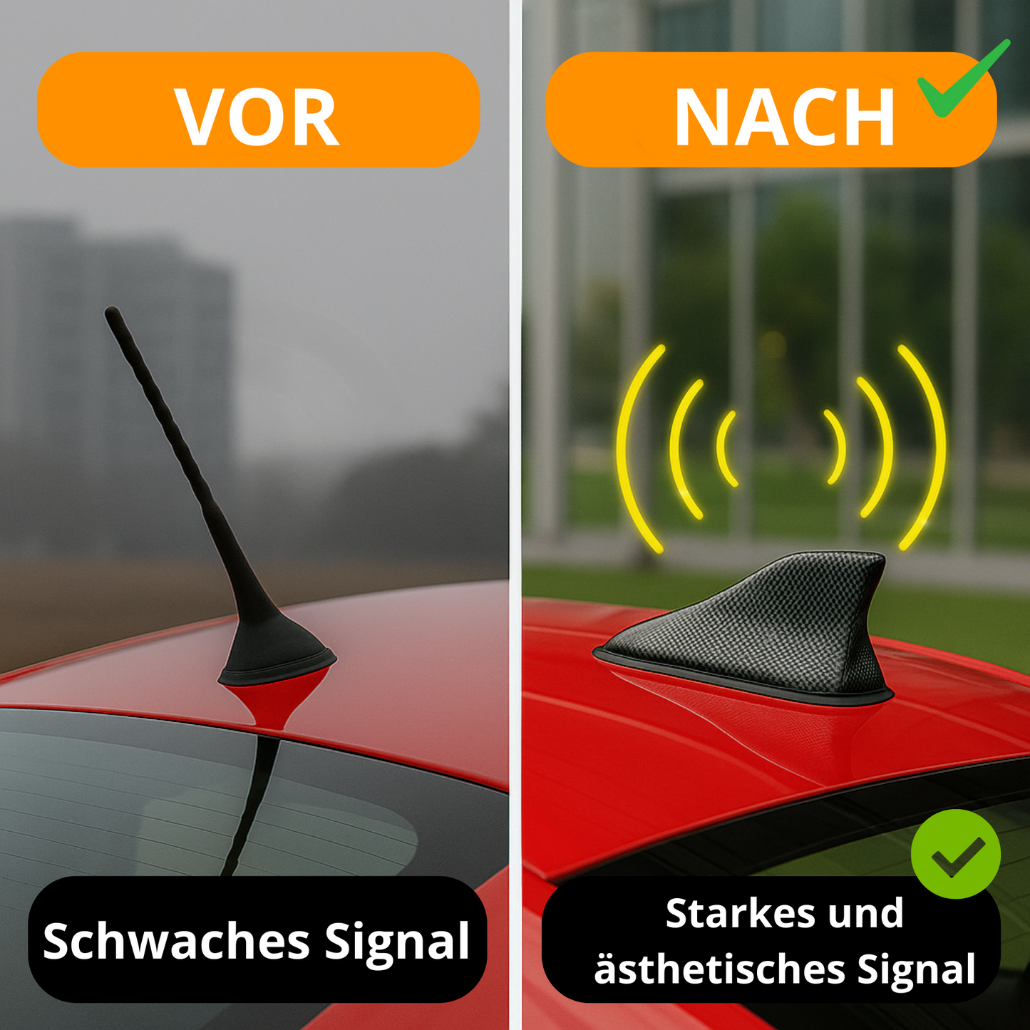 Shark Autoantennenverstärker – Besserer Radioempfang