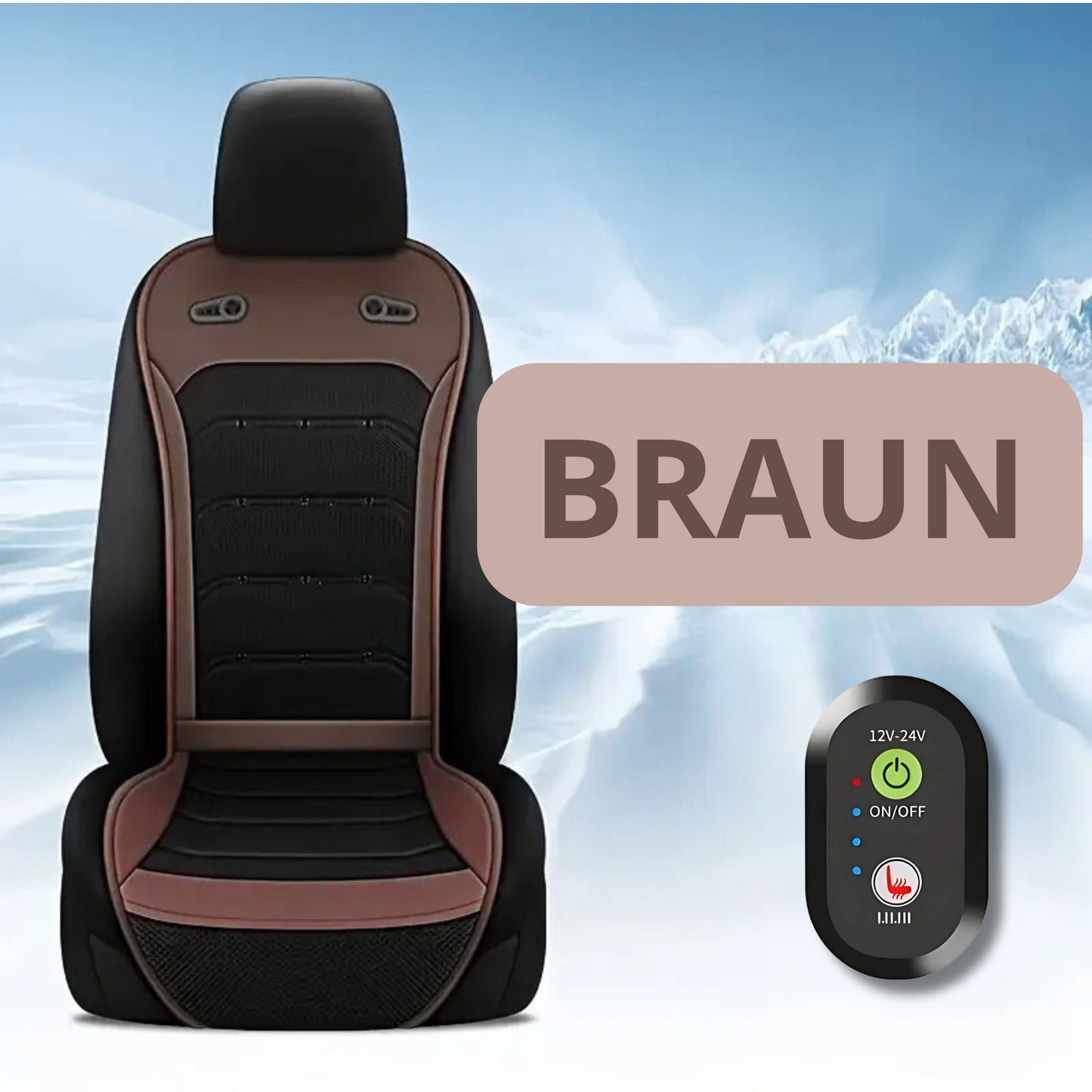 Kühlender Autositzbezug – Universal Sommer