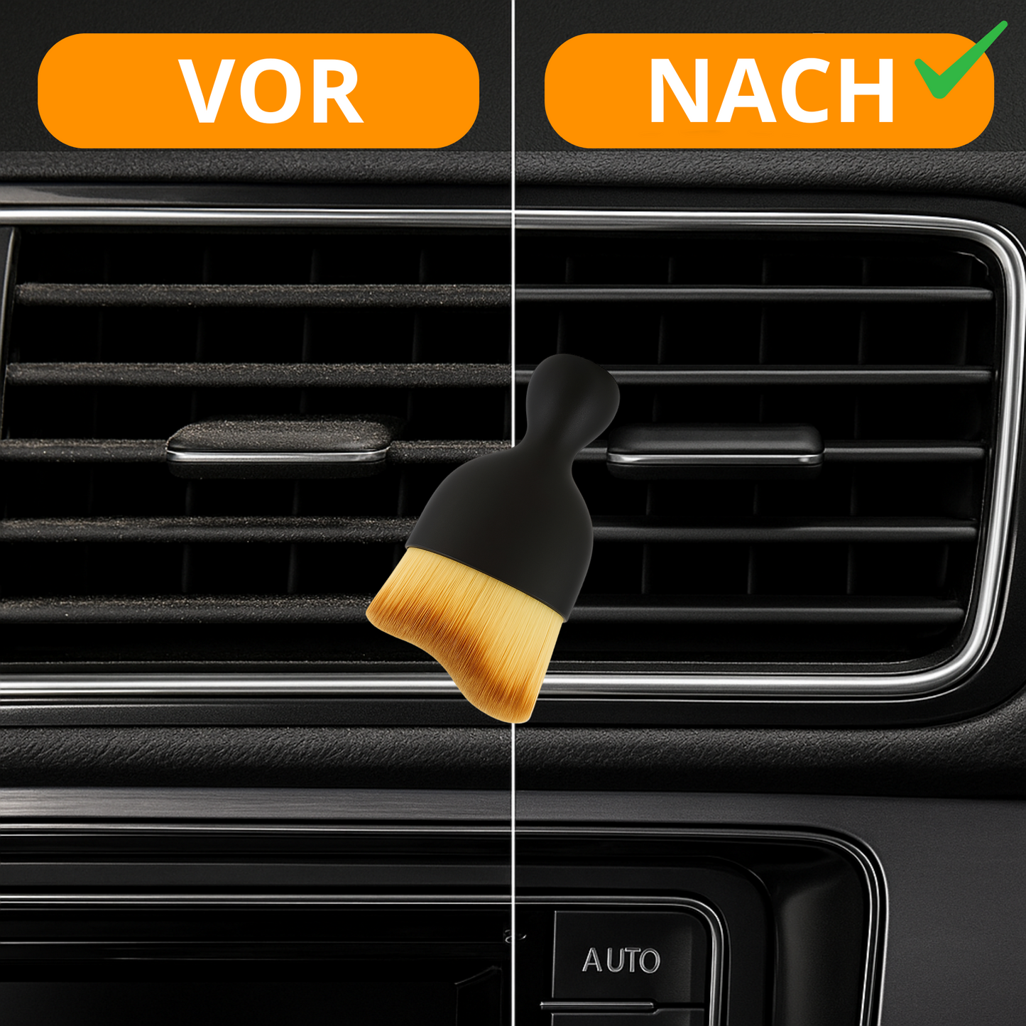 Auto-Detailbürste – Kompakt & Weich