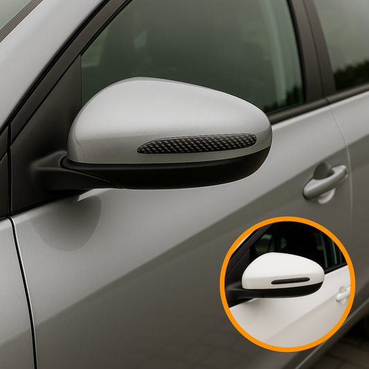 Auto-Rückspiegelschutz – Kratzfeste Aufkleber für Auto-Außenspiegel (2 Stück)