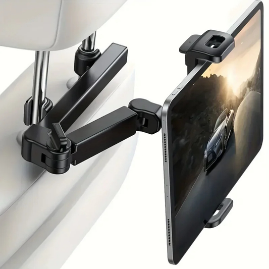 Universal-Autohalterung für Tablets & Smartphones – Verstellbare Kopfstütze