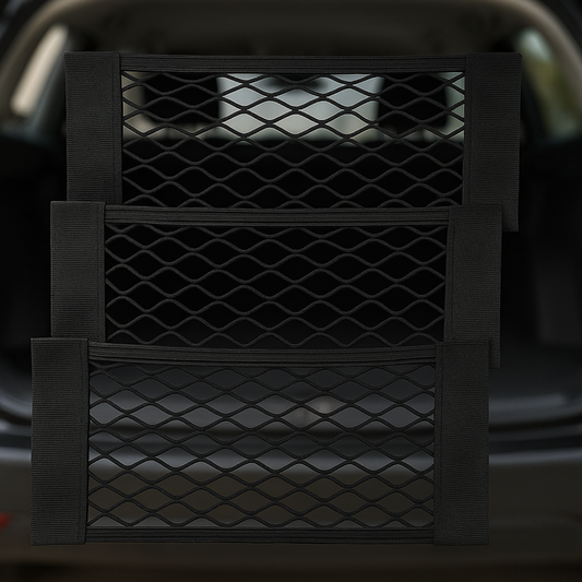 Selbstklebendes Kofferraum-Aufbewahrungsnetz – Auto-Organizer