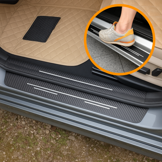 Auto-Einstiegsleistenaufkleber – Universeller Kratzschutz für alle Marken