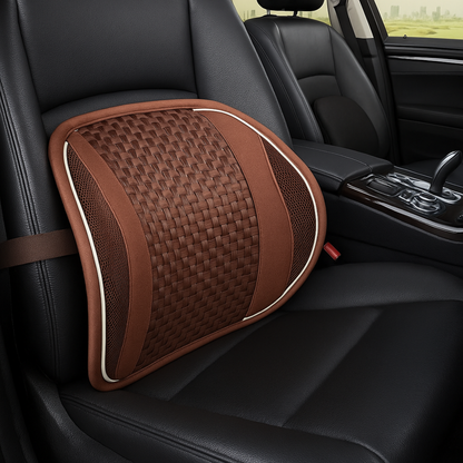 Ergonomisches Auto-Lendenkissen – Atmungsaktives Netzgewebe
