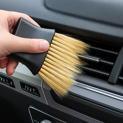 Reinigungsbürste für den Autoinnenraum – Armaturenbrett und Lüftungsschlitze