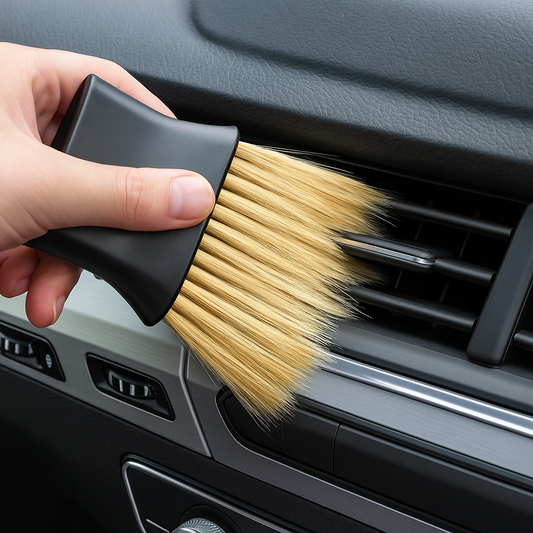 Reinigungsbürste für den Autoinnenraum – Armaturenbrett und Lüftungsschlitze