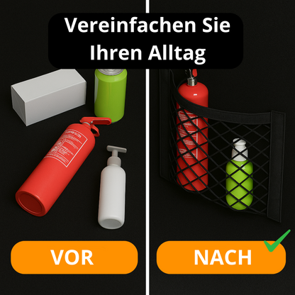 Selbstklebendes Kofferraum-Aufbewahrungsnetz – Auto-Organizer