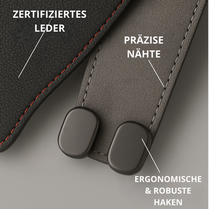 Universal-Autotaschenhalter - Autotaschenhalter aus Leder