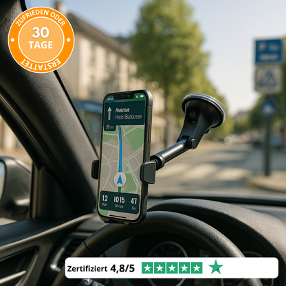 Universelle Autotelefonhalterung – 360° Saugnapf