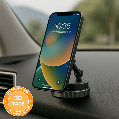 Magnetische Autotelefonhalterung – Windschutzscheibe & Armaturenbrett