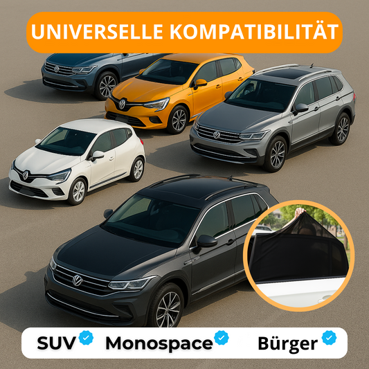 UVW 26 PRO Universal-Sonnenschutz fürs Auto (2 Stück) – UV- und Hitzeschutz