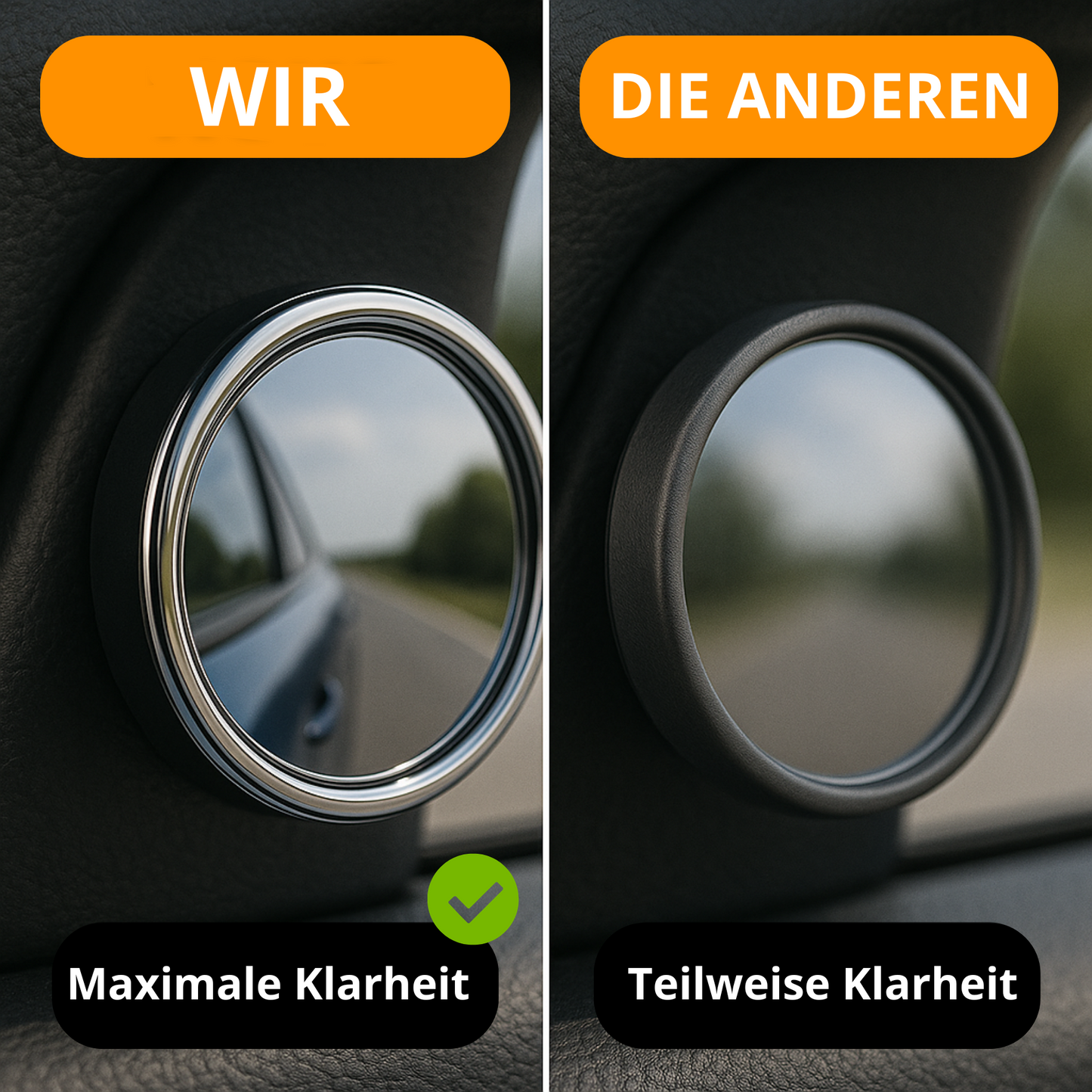 G80 PRO 360°-Toter-Winkel-Spiegel für Rückspiegel – Panoramablick (2er-Set)