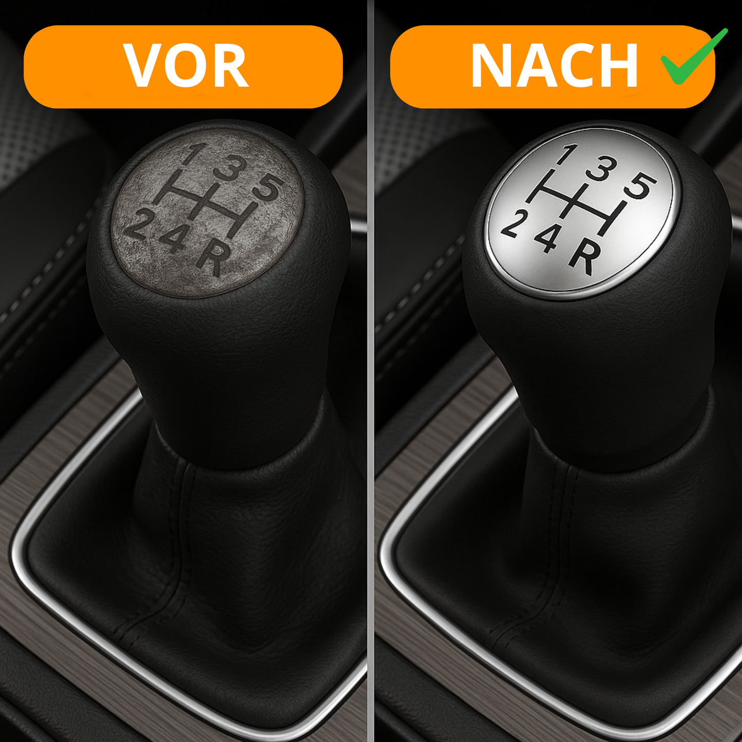 Universeller Aluminium-Schaltknauf für manuelle Getriebe – ergonomisch, langlebig und einfach zu installieren