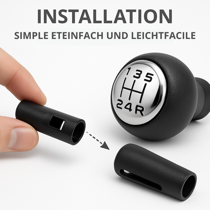 Universeller Aluminium-Schaltknauf für manuelle Getriebe – ergonomisch, langlebig und einfach zu installieren
