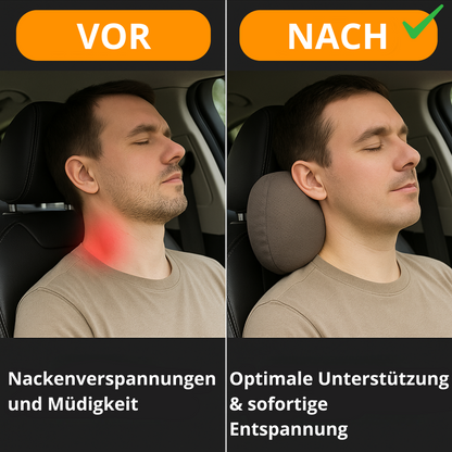 Ergonomisches Auto-Nackenkissen – Universal & Verstellbar