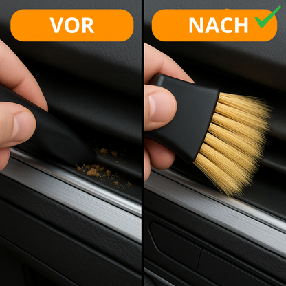 Reinigungsbürste für den Autoinnenraum – Armaturenbrett und Lüftungsschlitze