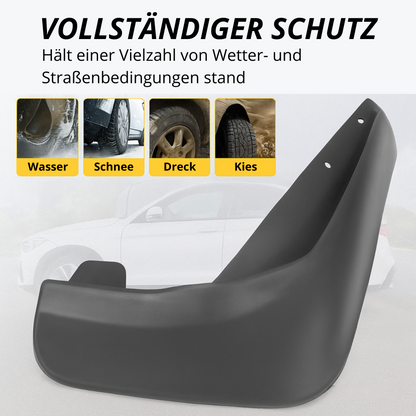 Universal Auto Schmutzfänger (4 Stück) - Spritzschutz für Vorder- und Hinterräder