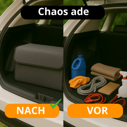 Kofferraum-Organizer – großes Fassungsvermögen – faltbar, leicht, rutschfest, mit Griff