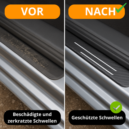 Auto-Einstiegsleistenaufkleber – Universeller Kratzschutz für alle Marken